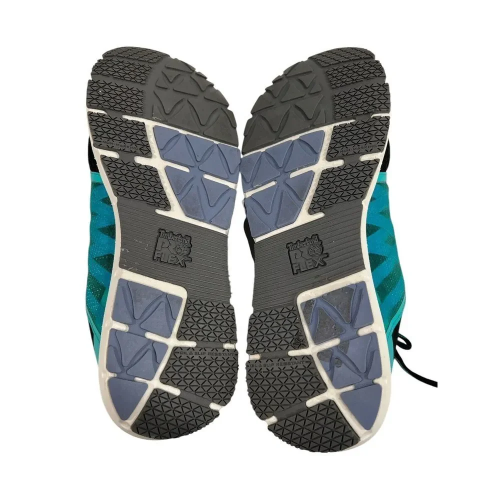 Timberland Pro Radius‎ Composite Safety Toe Black/Aqua Women's Size 11 M